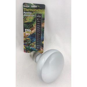 MCLANZOO 150W E26 Reptile Heat Lamp Bulb/Light, UVA Basking Spot Heat Lamp for